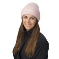 Polar Bear Winter Hat (Beanie) Mana - Fluffy Texture - Ladies Pink - 1 Piece